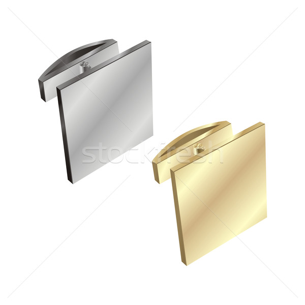 isolated cuff links Stock photo © PilgrimArtworks