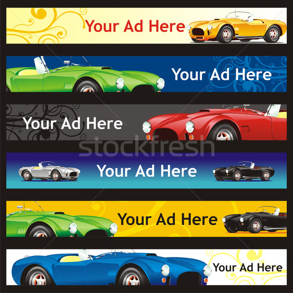 web banners with different layouts ready to use Stock photo © PilgrimArtworks