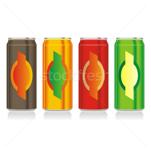 isolated beer cans Stock photo © PilgrimArtworks