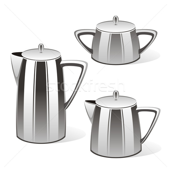 isolated kettles Stock photo © PilgrimArtworks