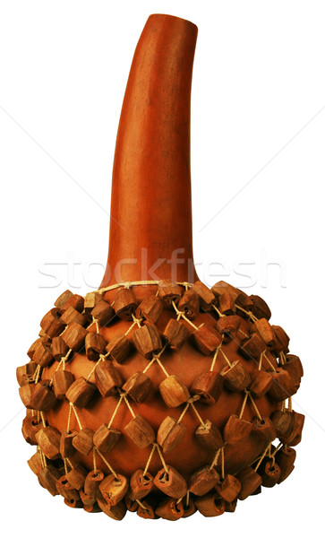 Traditional gourd shekere Stock photo © PilgrimArtworks