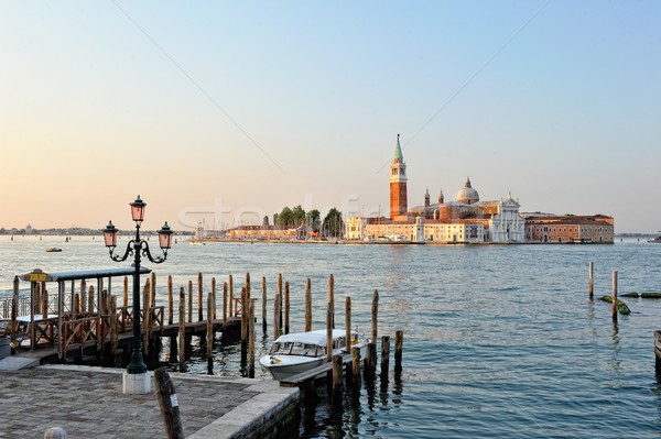 Venetian embankment  near th Stock photo © Pilgrimego