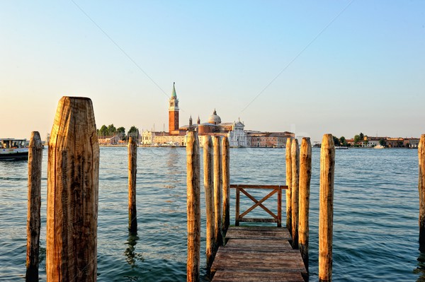 Venetian embankment  near th Stock photo © Pilgrimego