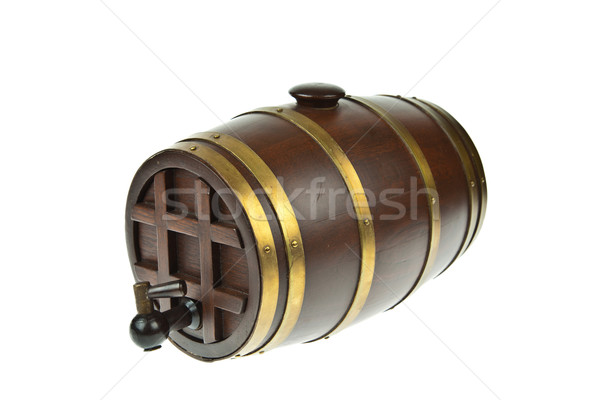 Beer barrel isolated on white background  Stock photo © pinkblue