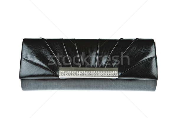 Black woman purse isolated on white background Stock photo © pinkblue