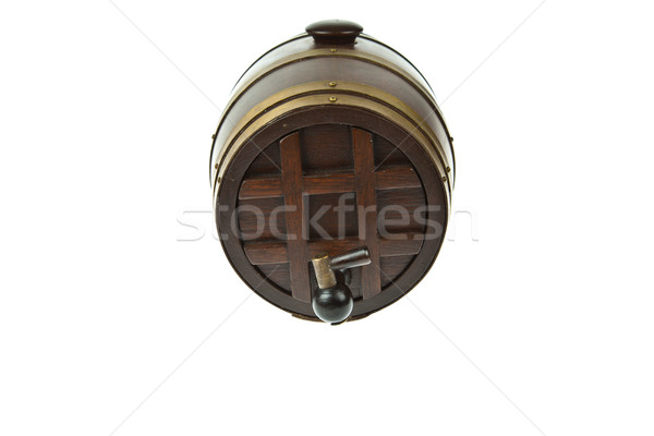 Beer barrel isolated on white background  Stock photo © pinkblue