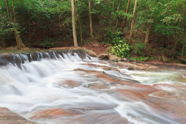 Waterfall in Namtok Samlan National Park, Saraburi, Thailand Stock photo © pinkblue