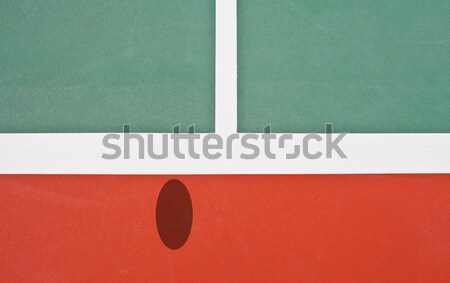 Foto d'archivio: Campo · da · tennis · occhi · view · campo · palla