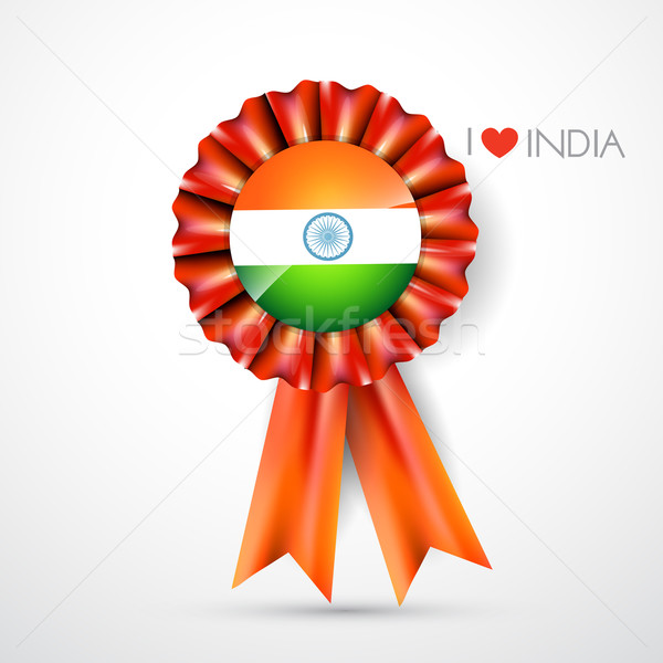 indian flag label Stock photo © Pinnacleanimates