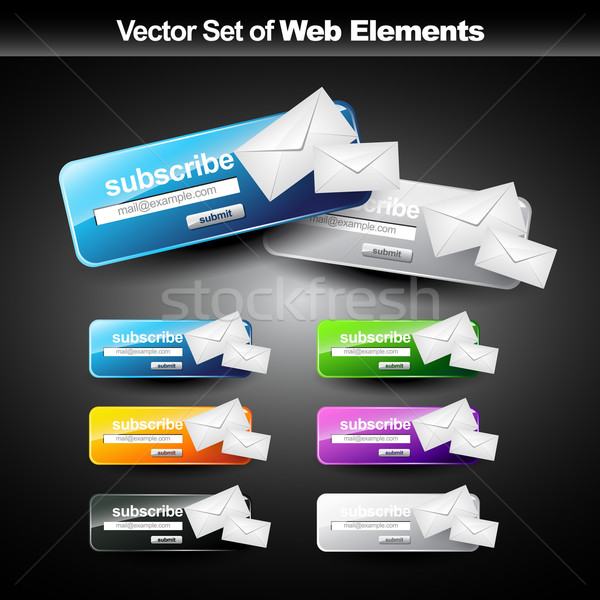 web subscribe button Stock photo © Pinnacleanimates