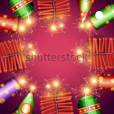 shiny diwali crackers Stock photo © Pinnacleanimates