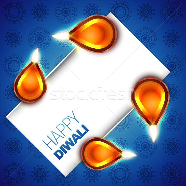 vector diwali background Stock photo © Pinnacleanimates