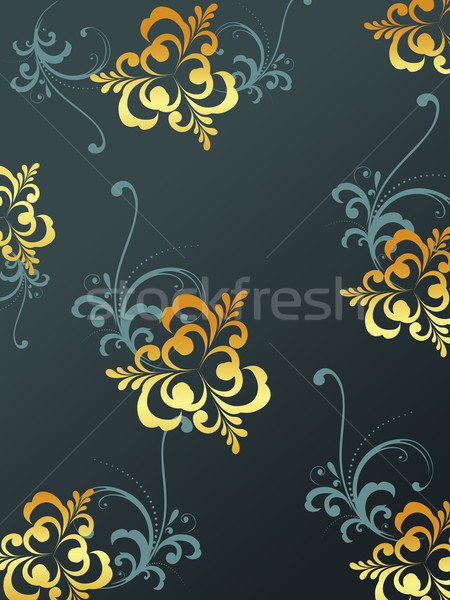 Vector model proiect flori textură Imagine de stoc © Pinnacleanimates