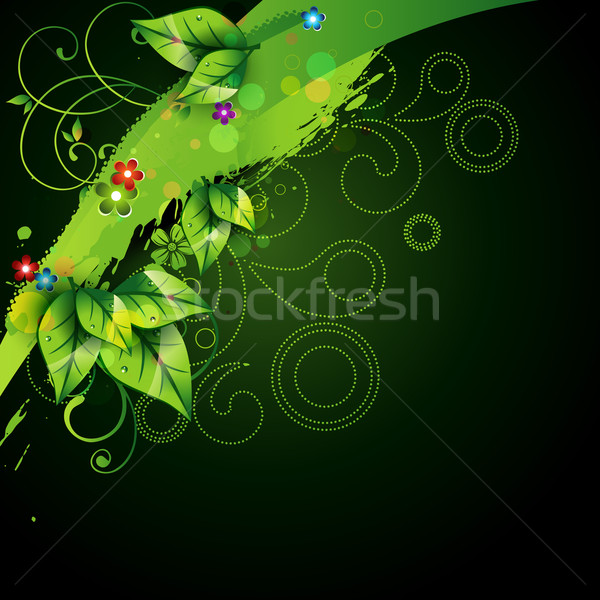 Nature vert couleur design herbe mode de vie [[stock_photo]] © Pinnacleanimates
