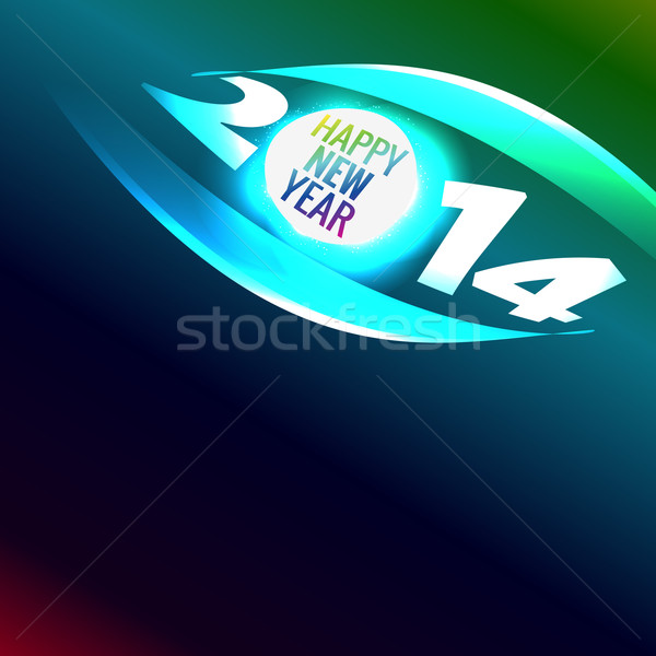 happy new year 2014 Stock photo © Pinnacleanimates