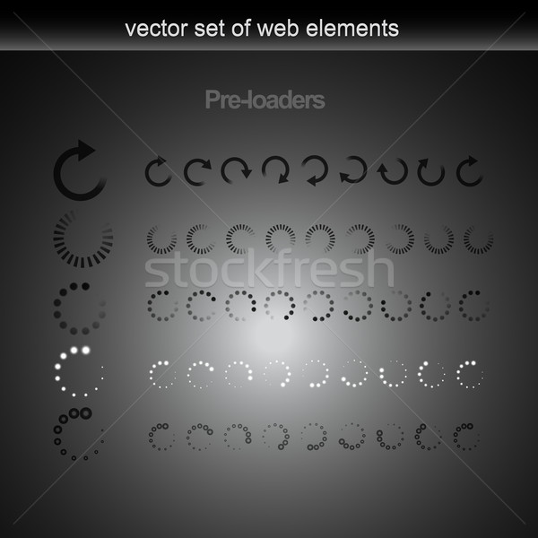 vector loader Stock photo © Pinnacleanimates