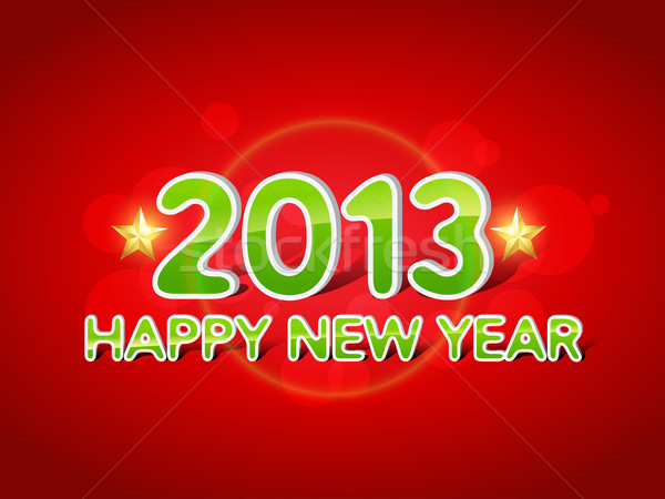 happy new year Stock photo © Pinnacleanimates