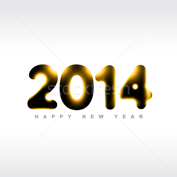 glowing happy new year Stock photo © Pinnacleanimates