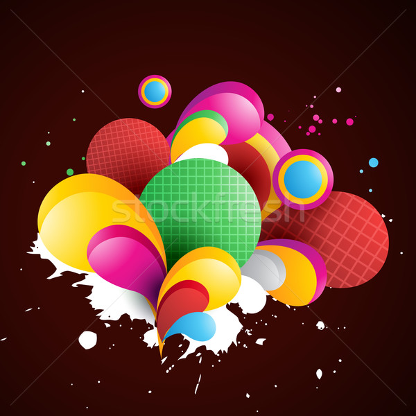 abstract shape background Stock photo © Pinnacleanimates