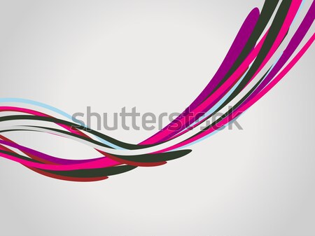 Wektora fali projektu ilustracja tekstury streszczenie Zdjęcia stock © Pinnacleanimates