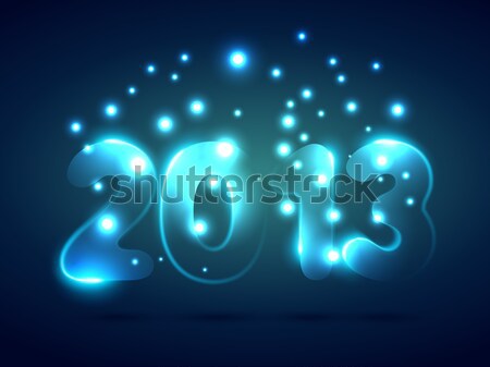 shiny new year design Stock photo © Pinnacleanimates