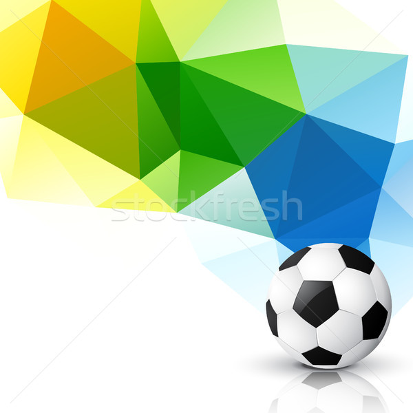 Futebol campeonato vetor projeto esportes onda Foto stock © Pinnacleanimates