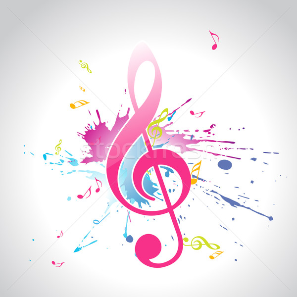 Stock photo: vector music design