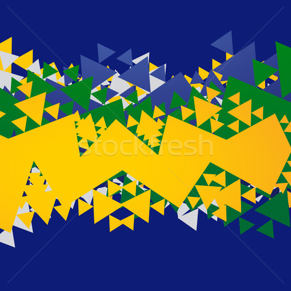 abstract brasil background Stock photo © Pinnacleanimates
