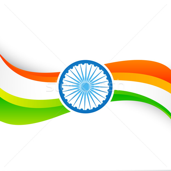 indian flag design Stock photo © Pinnacleanimates