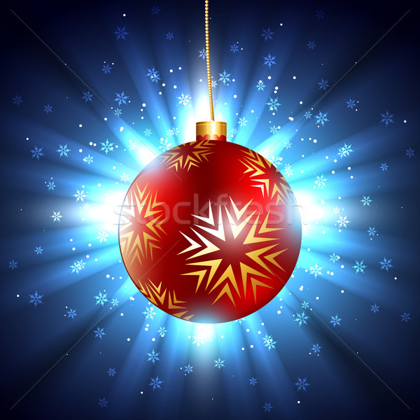 shiny merry christmas background Stock photo © Pinnacleanimates