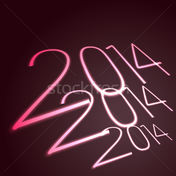 colorful new year background Stock photo © Pinnacleanimates