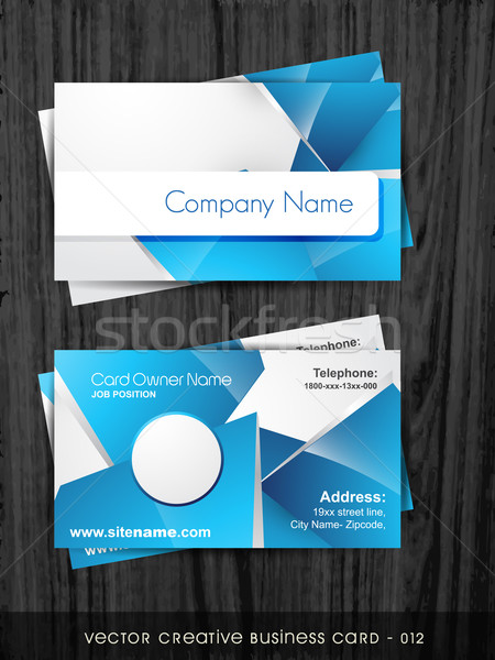 stylish business card Stock photo © Pinnacleanimates