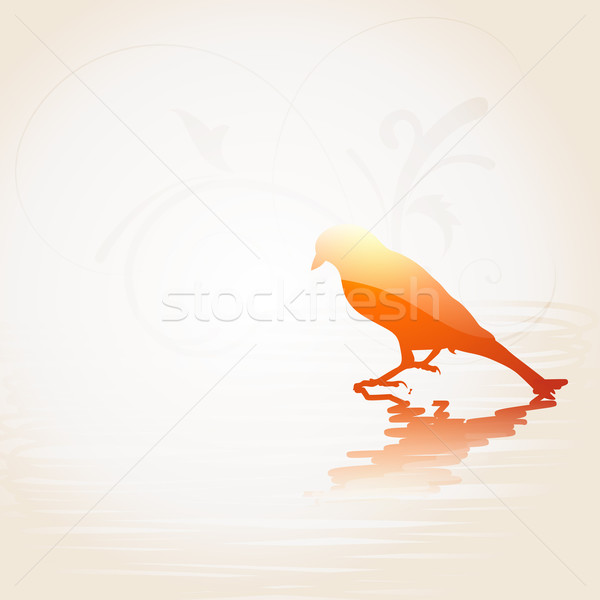 beautiful bird Stock photo © Pinnacleanimates