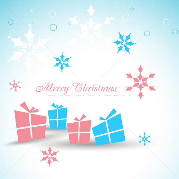 Foto stock: Vector · Navidad · regalo · diseno · papel