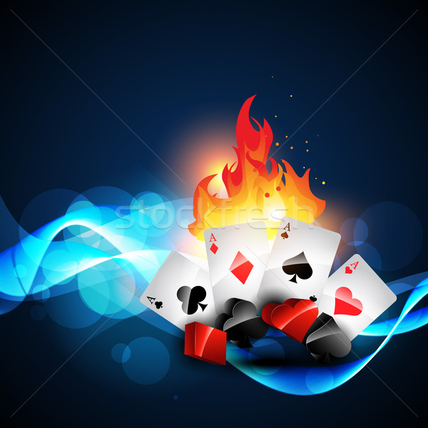 casino playing card Stock photo © Pinnacleanimates