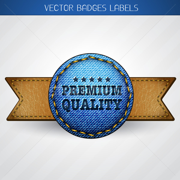 premium quality label Stock photo © Pinnacleanimates