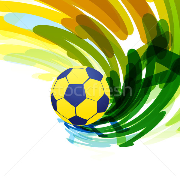 Foto stock: Resumen · fútbol · juego · Brasil · fútbol · deportes