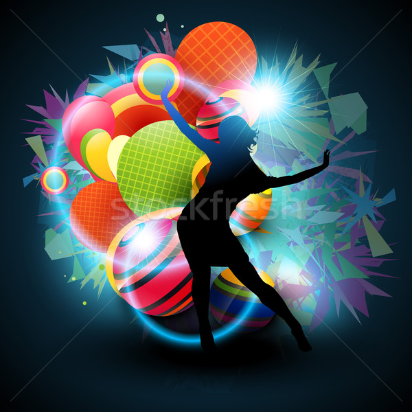 dance vector Stock photo © Pinnacleanimates