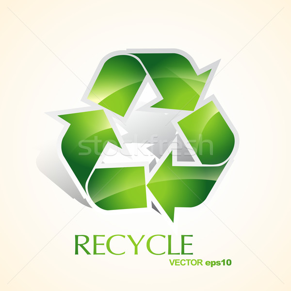 green recycle Stock photo © Pinnacleanimates