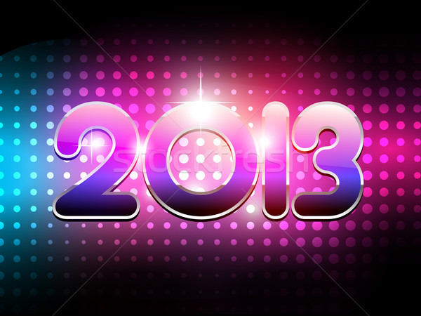 shiny happy new year Stock photo © Pinnacleanimates