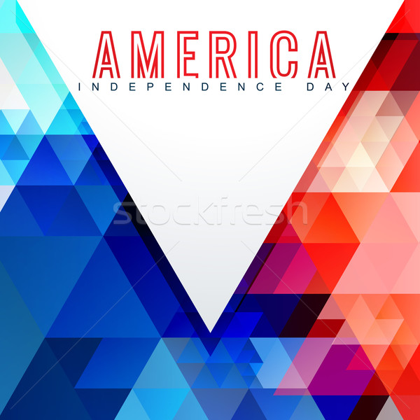 atylish american independence day design Stock photo © Pinnacleanimates
