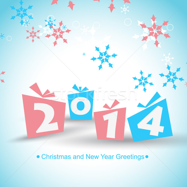 happy new year design Stock photo © Pinnacleanimates