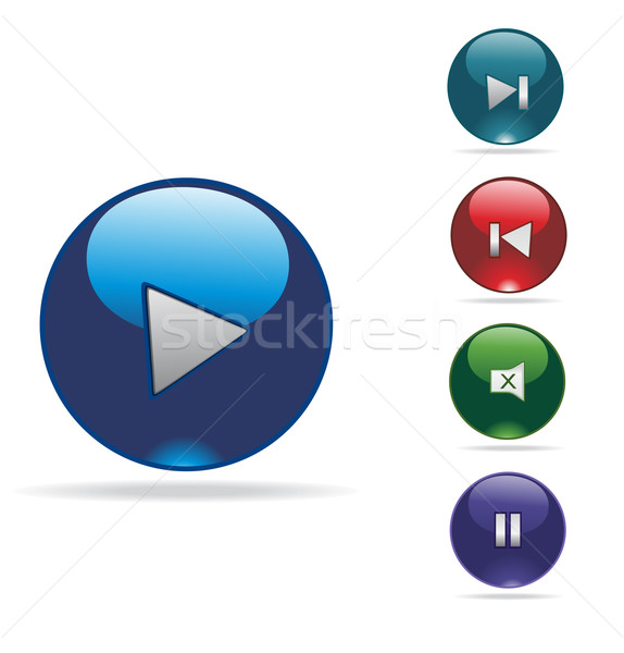 Music Icons Stock photo © Pinnacleanimates