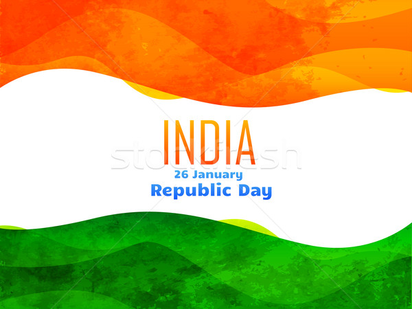 indian republic day design made with texture Stock photo © Pinnacleanimates
