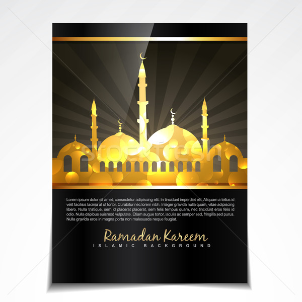 ramadan festival template Stock photo © Pinnacleanimates