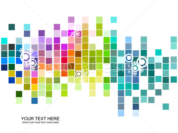 vector mosaic pattern Stock photo © Pinnacleanimates
