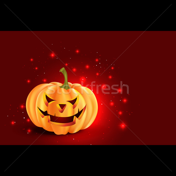 Stock photo: halloween pumpkin design