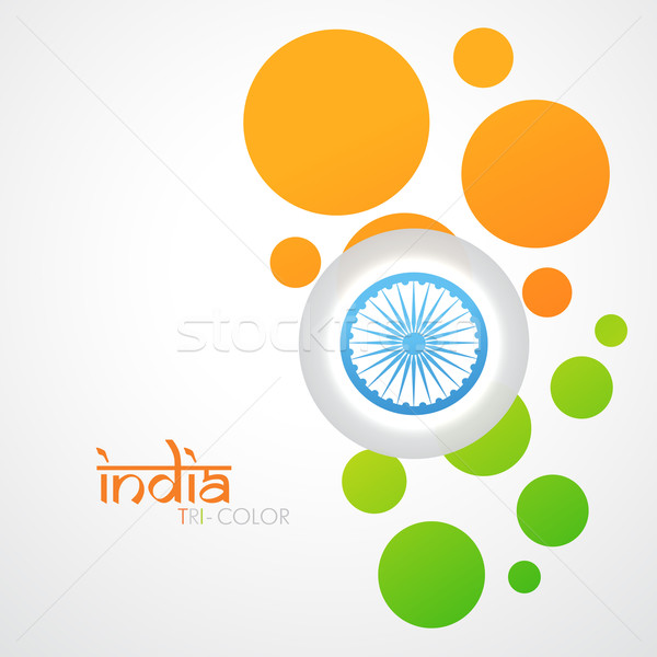 Foto stock: Creativa · indio · bandera · vector · diseno · resumen