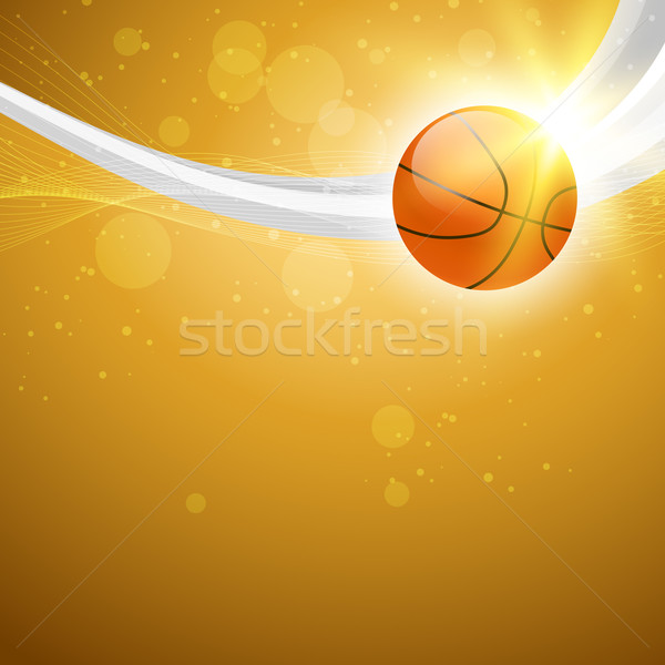 abstract background of basketball Stock photo © Pinnacleanimates