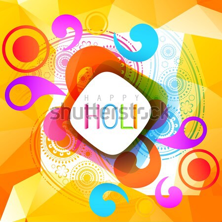 holi festival background Stock photo © Pinnacleanimates